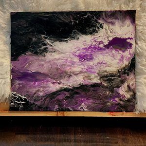 Acrylic Pouring Artwork